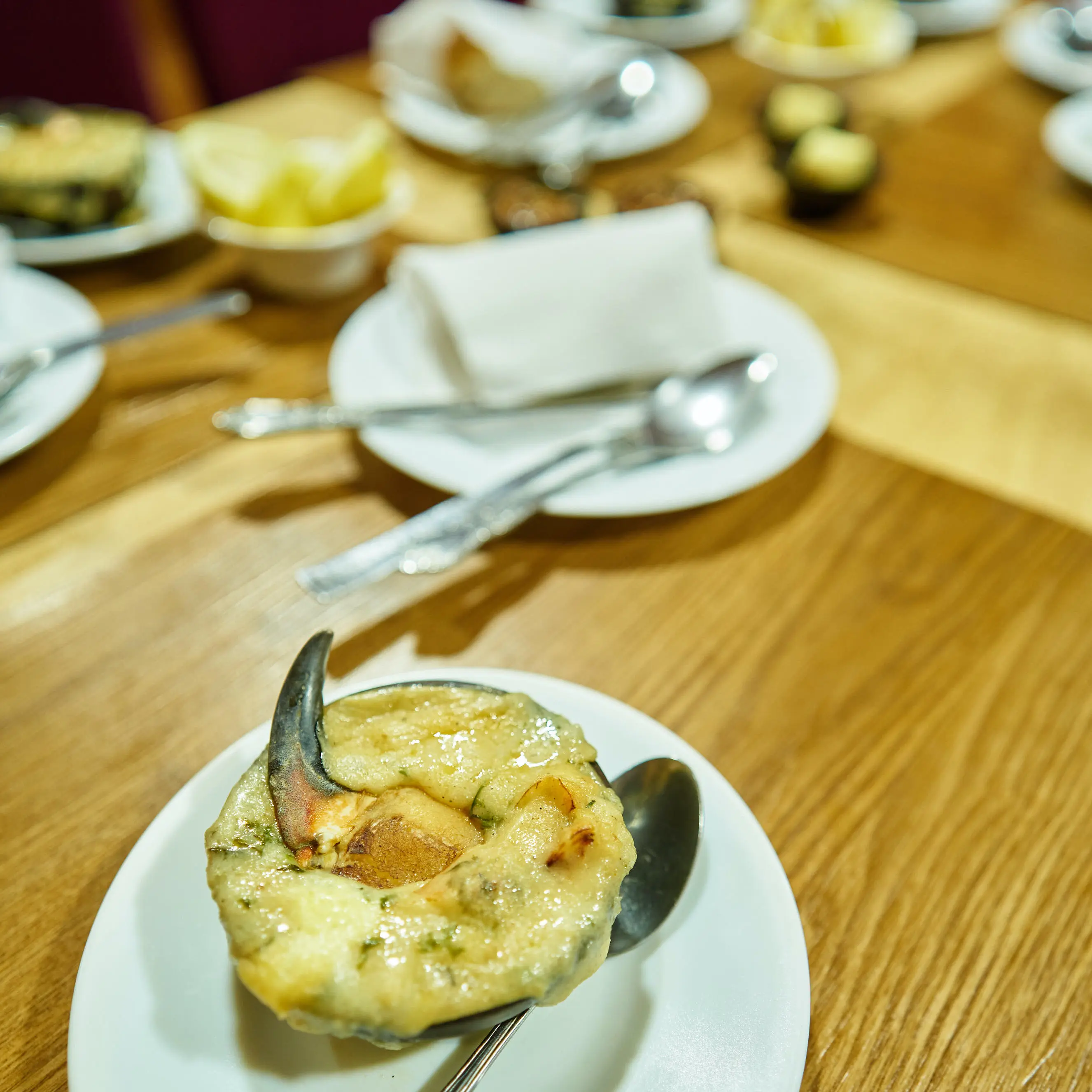 Fotografía de un plato típico.